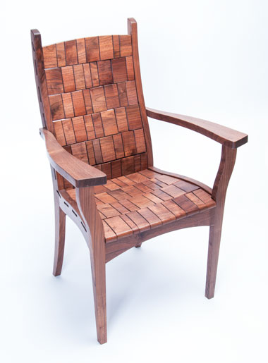block and cable arm chair from Alan Daigre Designs