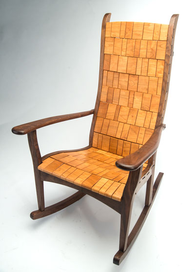block and cable rocking chair from Alan Daigre Designs